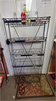 Commercial Metal Paint Can Rack