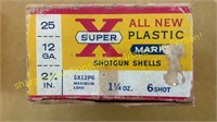 PARTIAL BOX Western 12 ga. 6 shot shells - 14 ea