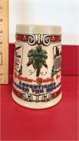 Budweiser- Anheuser Busch -beer stein-