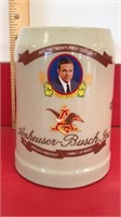 -Anheuser Busch-beer stein-with August Busch the