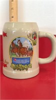 Anheiser Busch-beer Stein-with August Busch