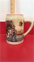 Anheuser Busch Bud Clydsdales-beer Stein-mug