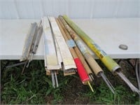 QUANTITY OF FILLING RODS / BRAZING RODS ETC.