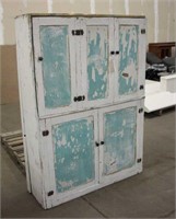Vintage Wooden Cabinet, Approx 47"x16"x65"