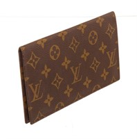 Louis Vuitton Vintage Long Bilfold Monogram Wallet