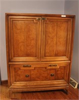 Vintage Linen-Press Cabinet