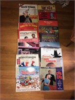Lot of Apprx 17 Vintage Record Albums