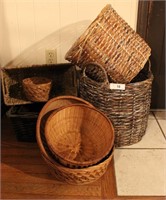 Assortment  of Storage Baskets