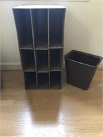 Divided Storage Cabinet and Can