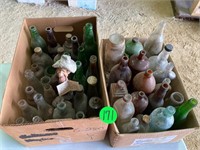 (2) Boxes of Assorted Bottles