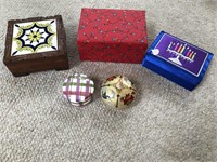 5 Colorful Decorative Boxes