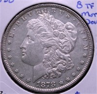 1878 / 8 TF MORGAN DOLLAR AU