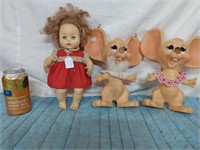 HORSEMAN DOLL AND MICE