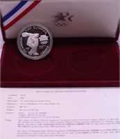 PROOF OLYMPIC SILVER DOLLAR