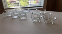 14 Pyrex Custard Dishes. Four 10 oz dishes. And