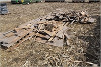lot of wood pieces