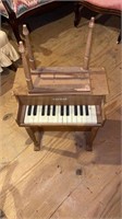 Antique JayMar Child’s Piano with Bench. Bench