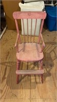 Vintage Child/Doll High Chair