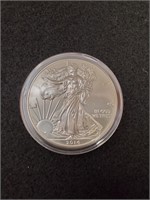 2014 American Silver Eagle Walking Liberty Coin