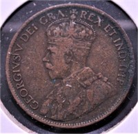 1915 CANADA LARGE CENT VF