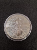 2011 American Silver Eagle Walking Liberty Coin