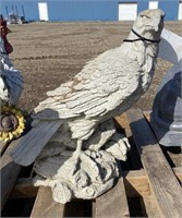 Eagle yard statue approx 20?