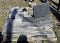 Pallet of brick and slate