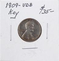 1909 VDB Lincoln Cent Penny Key Date