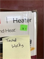 Honeywell Heater, Tested  Works