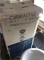 Gibraltar Plastic Mailbox Post