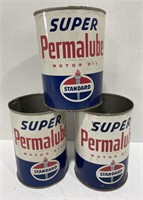 Vintage super permalube oil can *bid per