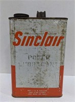 Vintage Sinclair 1 Gallon Lubricant Metal