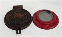 Vintage cast Iron Indiana Standard Oil Company