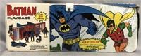 1973 Ideal Batman & Robin Playcase, Complete