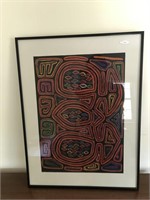 Framed Crewel Work