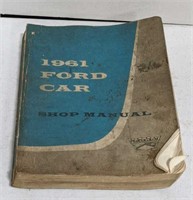 Vintage 1961 Ford Car Shop Manual