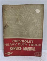 Vintage 1970 Chevrolet Heavy Duty Truck Service