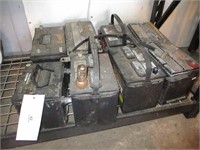 (8) Car Batteries (untested)