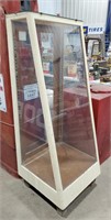 Glass and Wooden Store Display Cabinet 23" wide