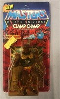 1986 He-Man MOTU Clamp Champ Action Figure, MOC