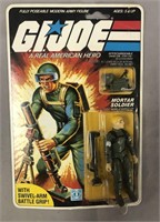 1982 MOC GI Joe Short-Fuze Mortar Figure, 30 Back