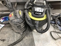 Ryobi RBC-1430-PPT-G Wet/Dry Vacuum & Ozito Vacuum