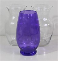 3-Piece Set of Assorted Glassware