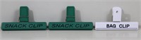 3-Piece Set of Snack Clips