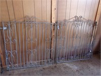 Wrought Iron English Garden Gates