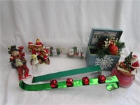 Christmas Items,Stocking Hangers,Santa Candle