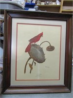 SIGNED, IUMBERED & FRAMED PRINT--BY RAY HARM