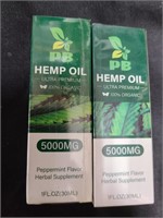 2  Bottles -- 5,000 Mg Cbd Oil