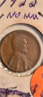 1922 No Mint Mark Lincoln Cent