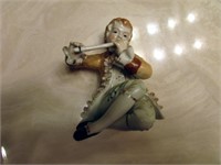 JAPANESE FIGURINE--Vintage Orion Boy Playing A Flu